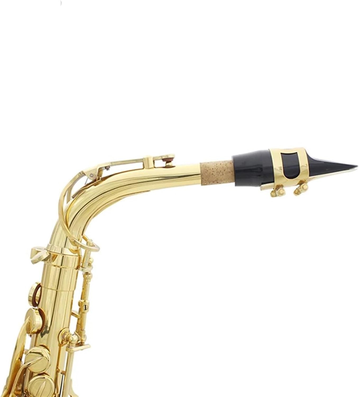 Beginner saxophone Eb Alto Saxophone Brass Gold Lacquer E Flat Sax Woodwind Musical Instrument With Case Saxophone Accessory