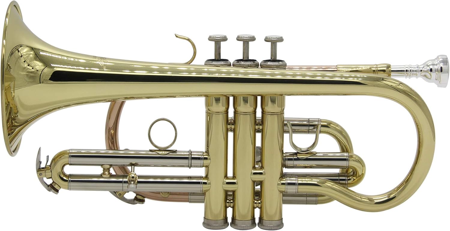 Singer's day SCR-4335 Bb Cornet with Rose Brass Leadpipe