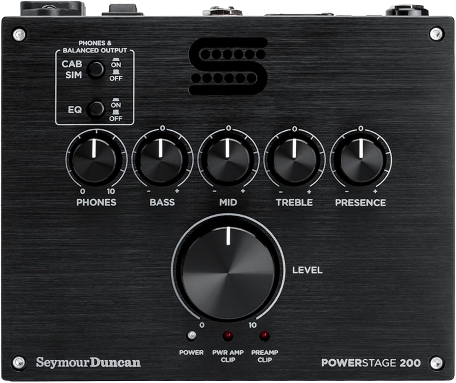 Seymour Duncan PowerStage 200 Pedal Board Amp - Compact Guitar Amplifier, Perfect for Recording in Studio or Live Performances - Black