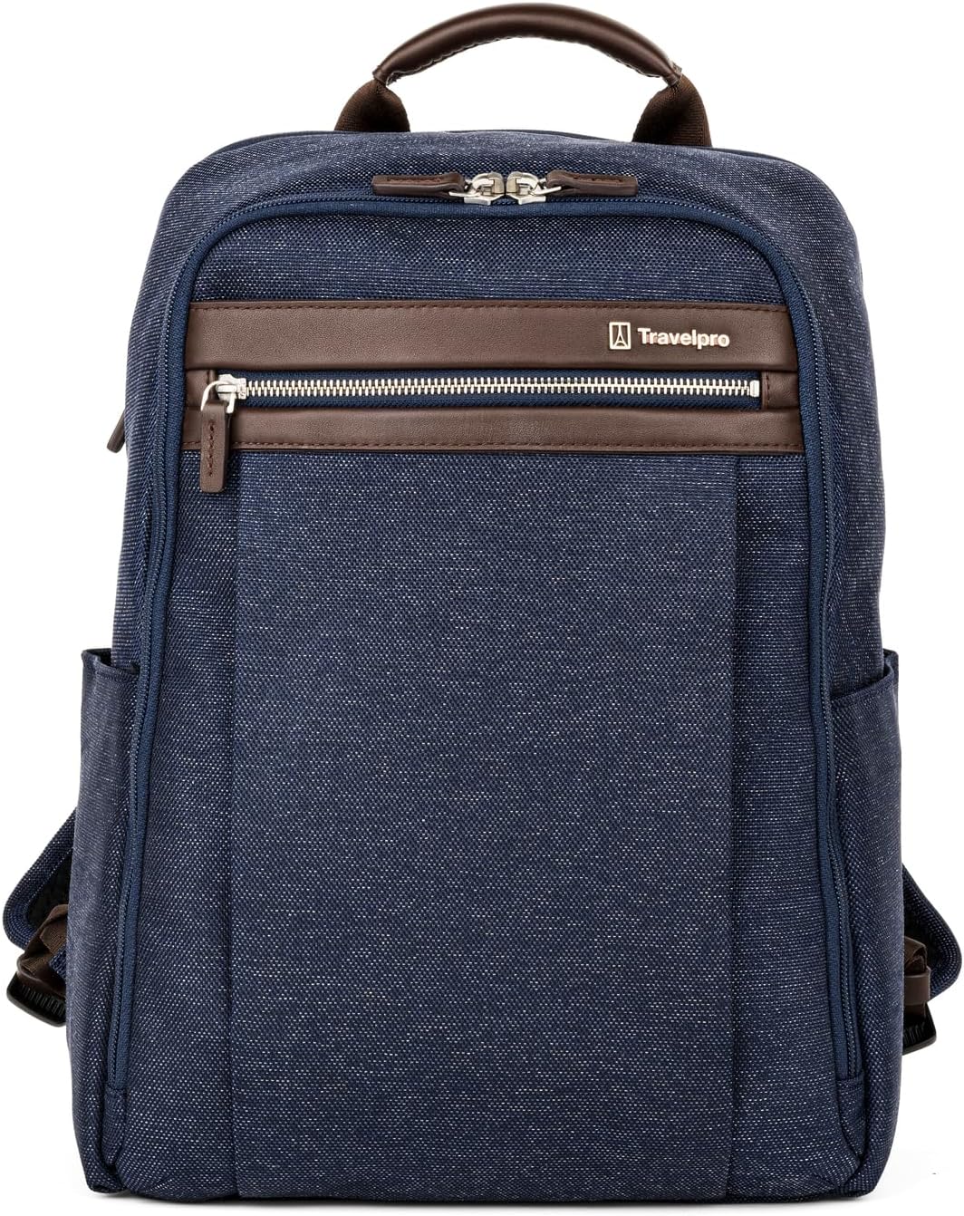 Travelpro Platinum Elite Slim Laptop Travel Backpack, Fits up to 16 Inch Laptop, Business, Water Resistant, Men and Women, True Navy Blue