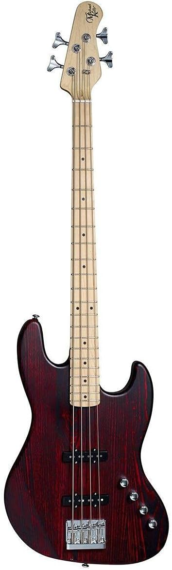Michael Kelly Element 4OP Bass Guitar Trans Red