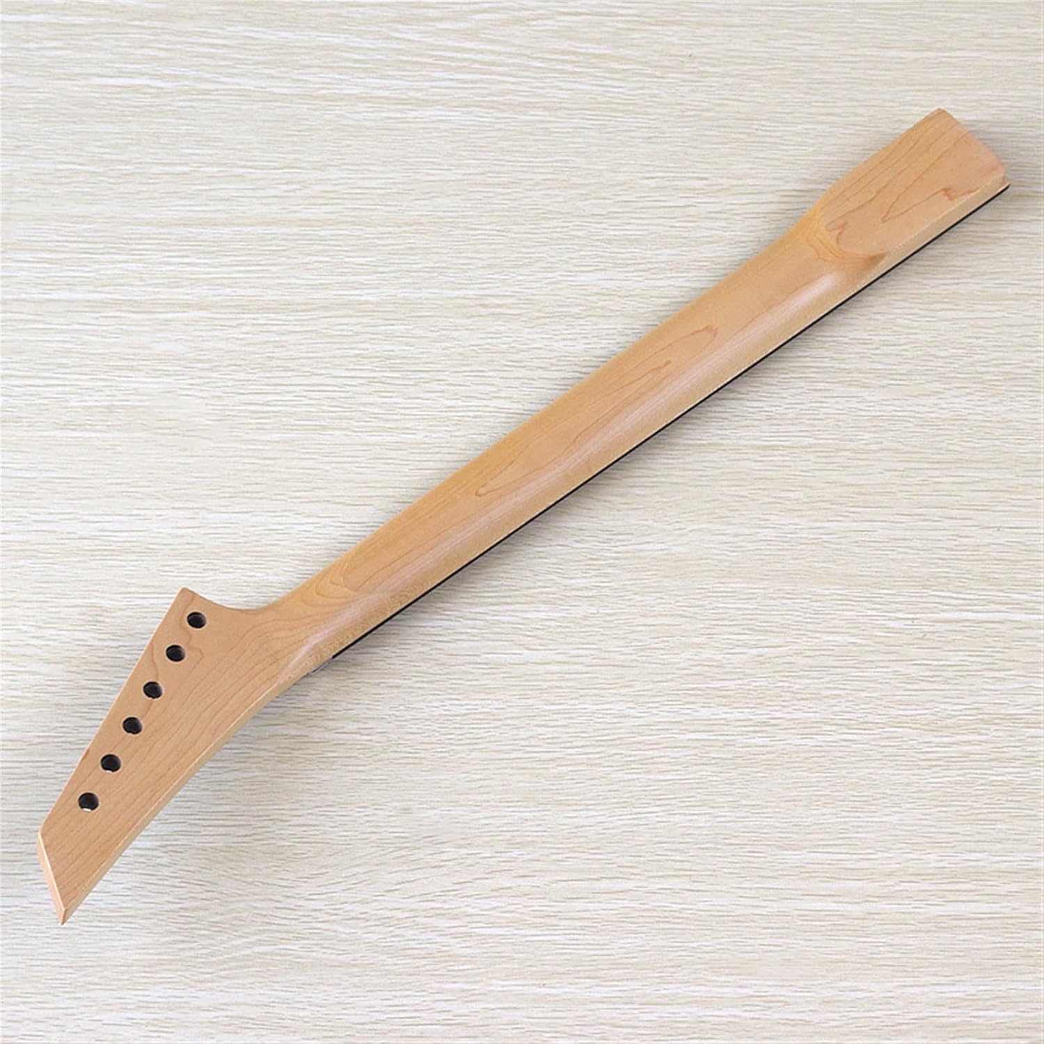 Hand Made 6 String Electric Guitar Neck Maple Black Color 24 Frets Rosewood Fingerboard Unfinished Guitar Neck