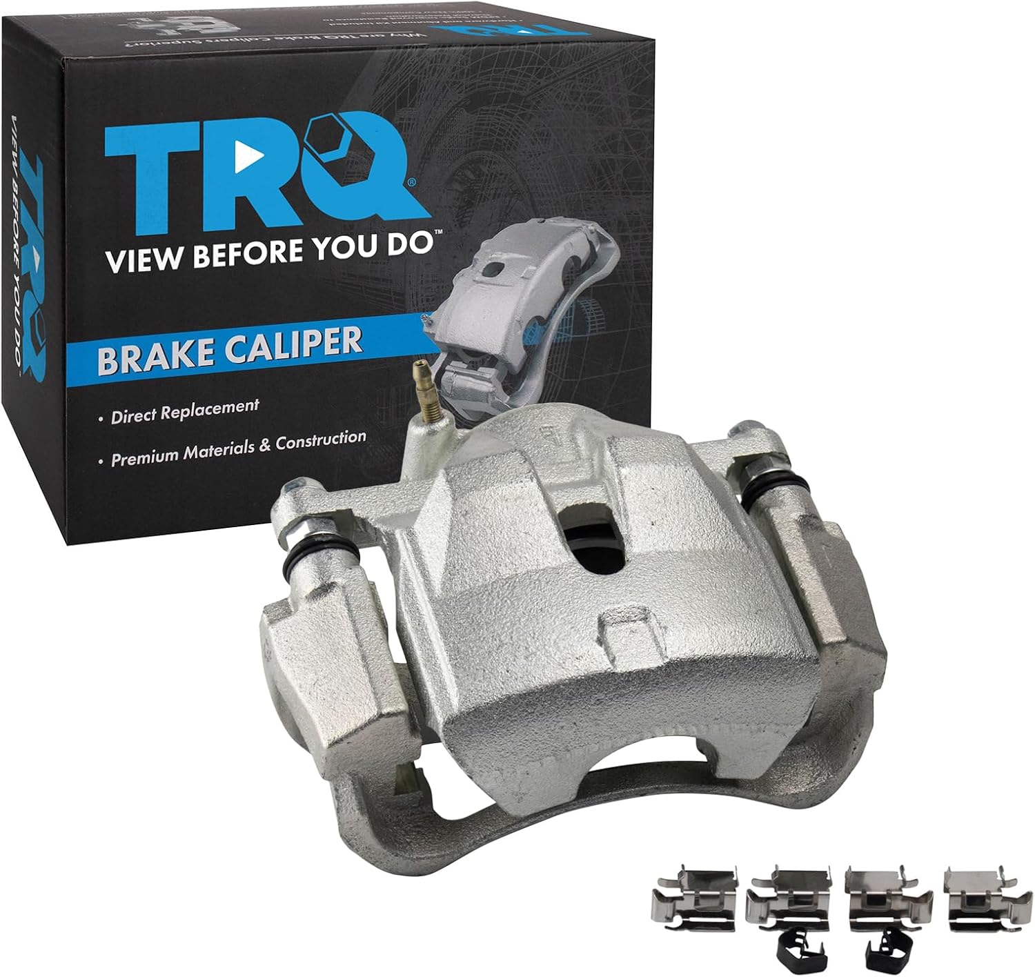 TRQ Front Right Brake Caliper w/Bracket Passenger Side Compatible with 2010-2012 Lexus HS250h 2008-2015 Scion xB 2012-2017 Toyota Prius V 2011-2018 RAV4