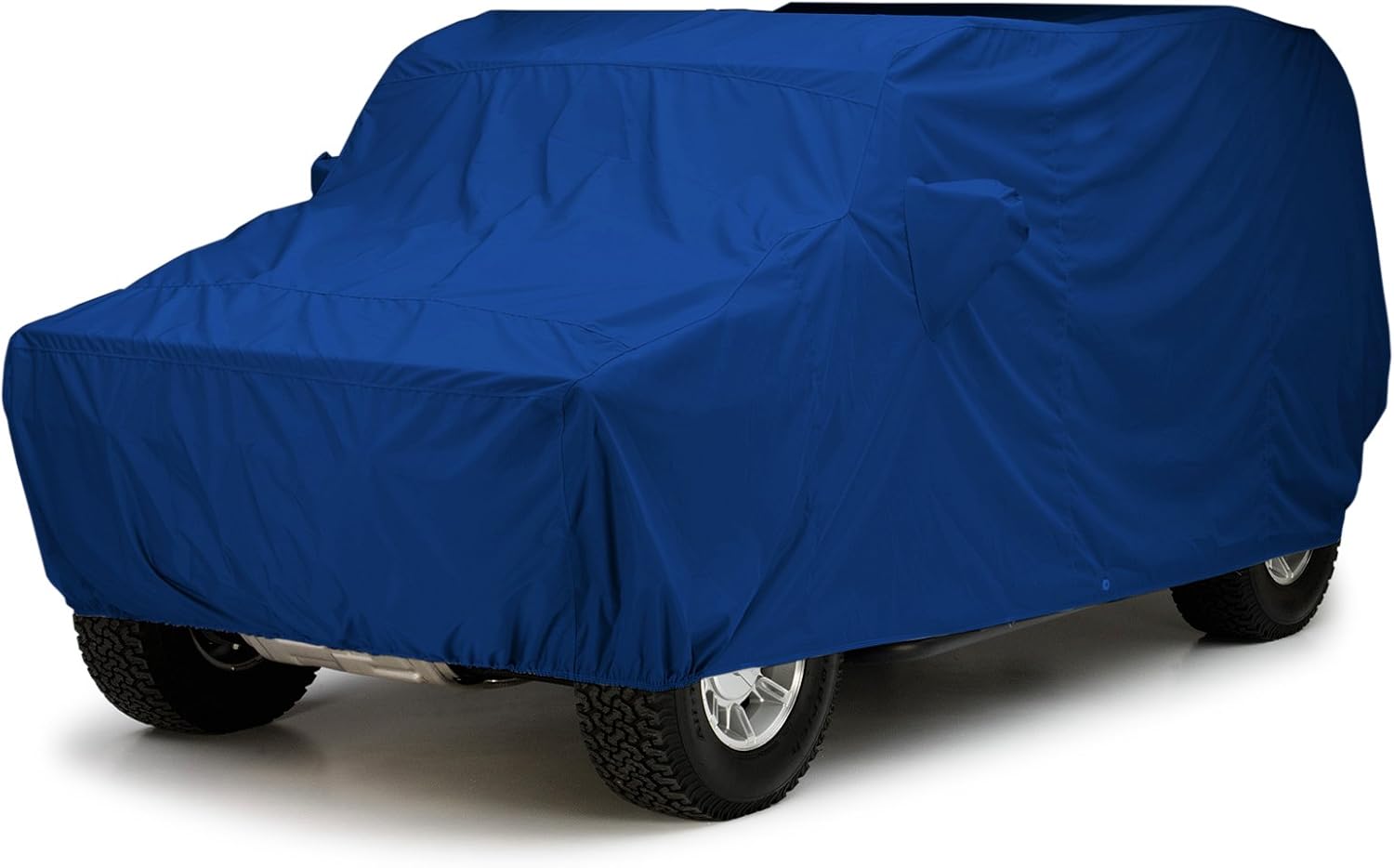 Covercraft Custom Fit Car Cover for Lincoln Navigator - Sunbrella Series Fabric, Pacific Blue