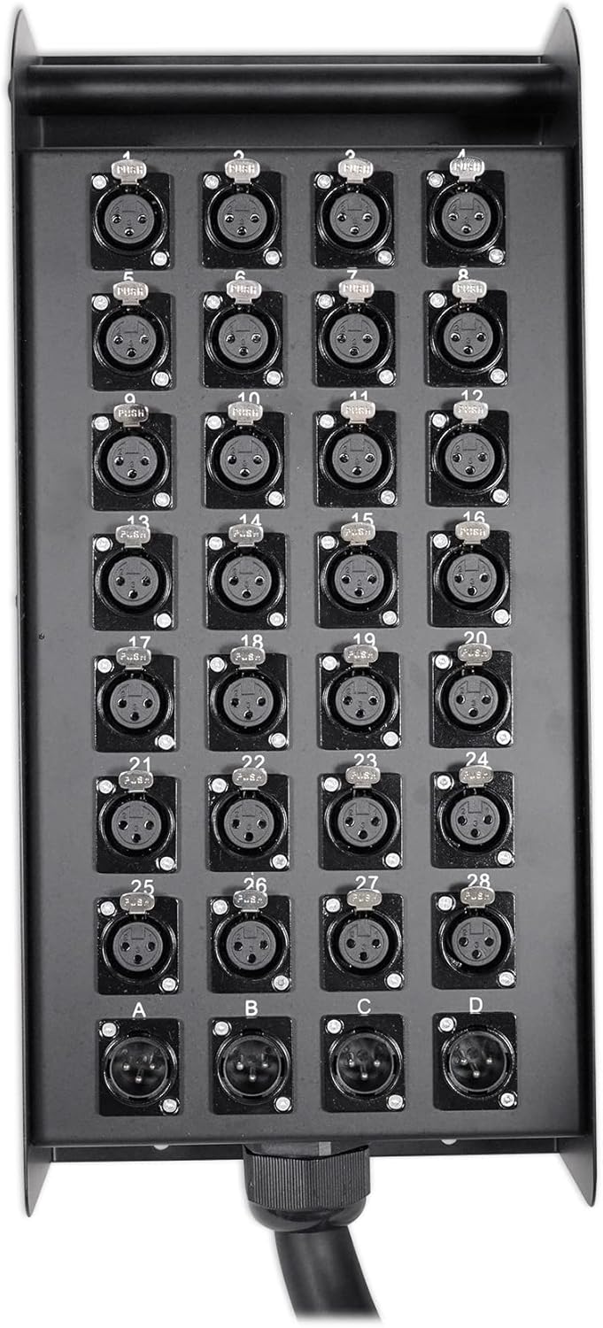 Audiosavings Bundle: Presonus STUDIOLIVE 32SX Compact 32-Ch. 22-Bus Digital Mixer+Recording Interface Bundle with Rockville SX32100 32 Channel (4 returns) 100 Foot XLR Snake Cable, 100% OFC (2 Items)