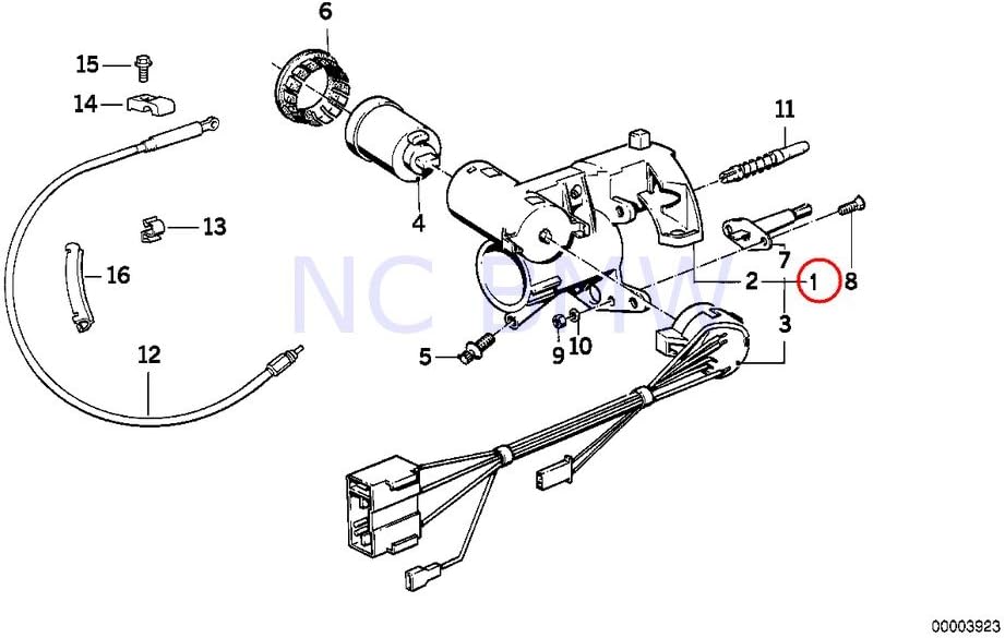 BMW Genuine Steering Lock