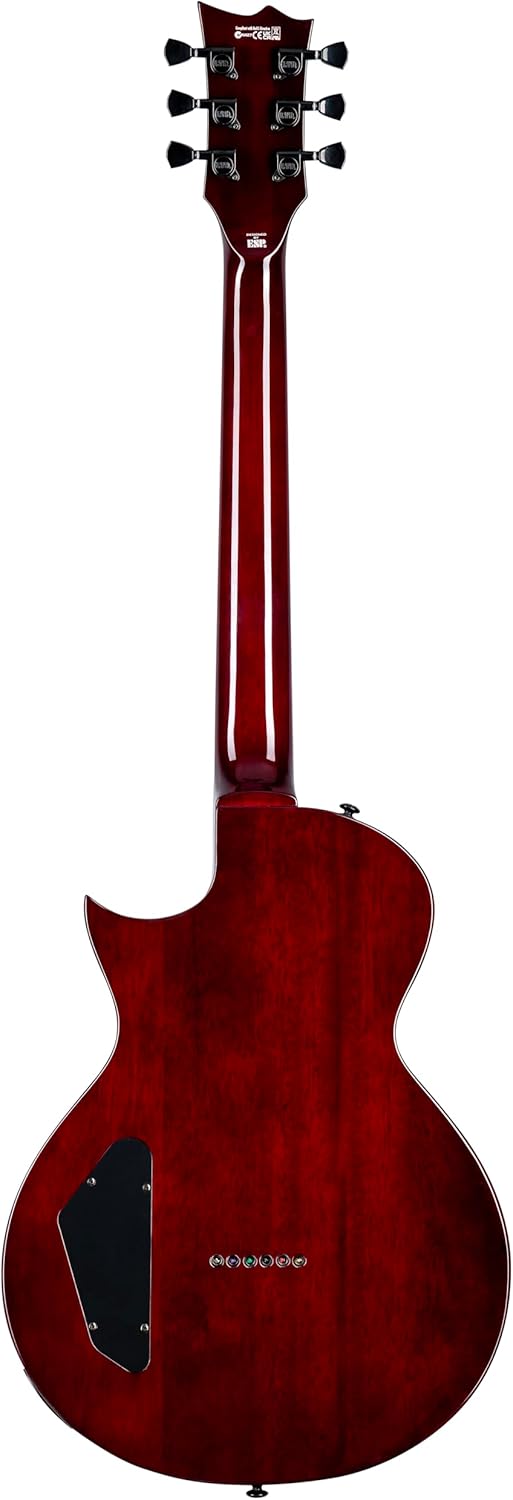 ESP LTD EC-201FT Electric Guitar, See-Thru Black Cherry