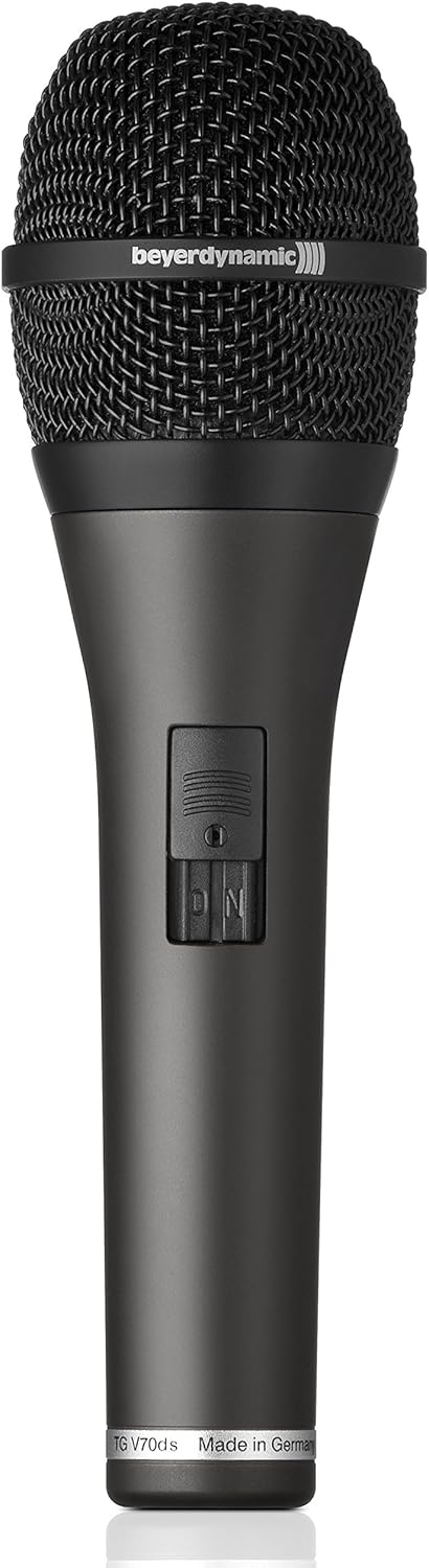 Beyerdynamic TG V70 s Professional Dynamic Hypercardioid Microphone for Vocals, with Lockable On/Off Switch