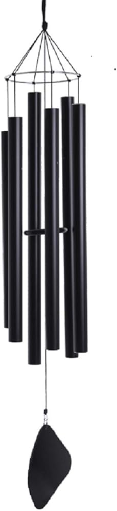 Music of the Spheres - Pentatonic Tenor, Medium-Large Handcrafted Wind Chime, Precision Tuned, Weather-resistant Unique Outdoor Wind Chimes, 60