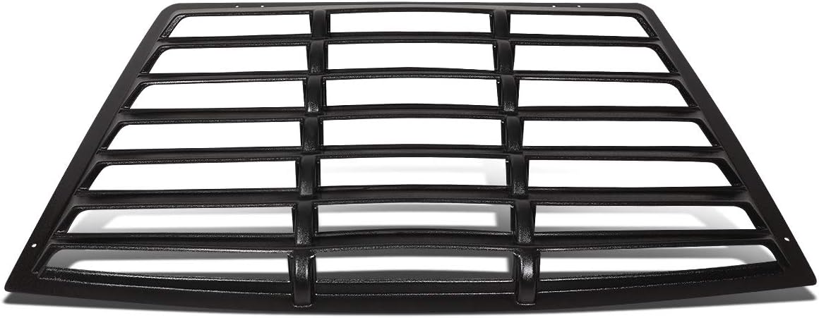 DNA Motoring WINL-008 Rear Window Louver Windshield Sun Shade Cover