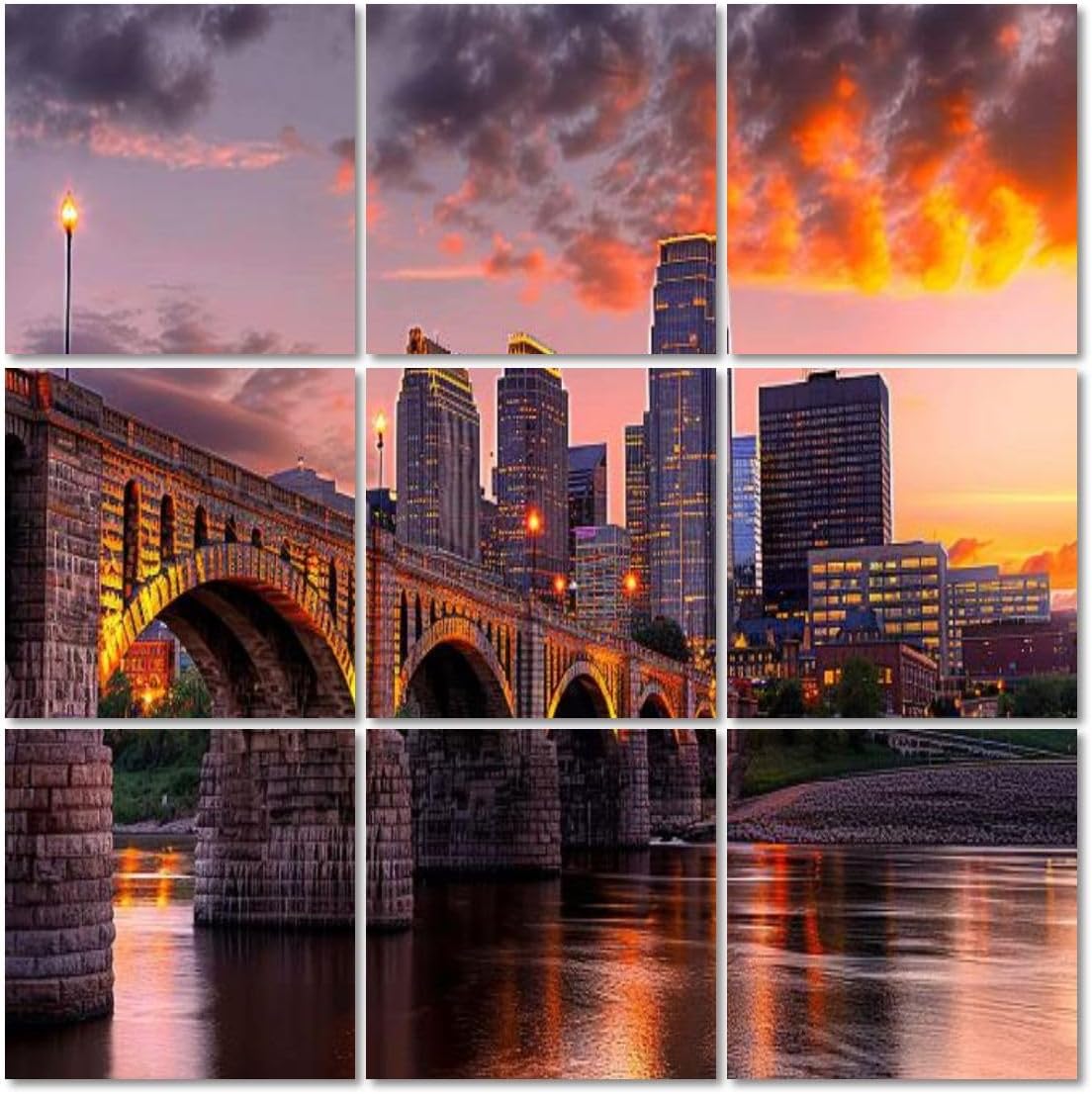 Art Acoustic Panels Self Adhesive Minneapolis Minnesota 9 Packs Decorative Soundproof Wall Panels Large Sound Absorbing Panels for Home Office 60