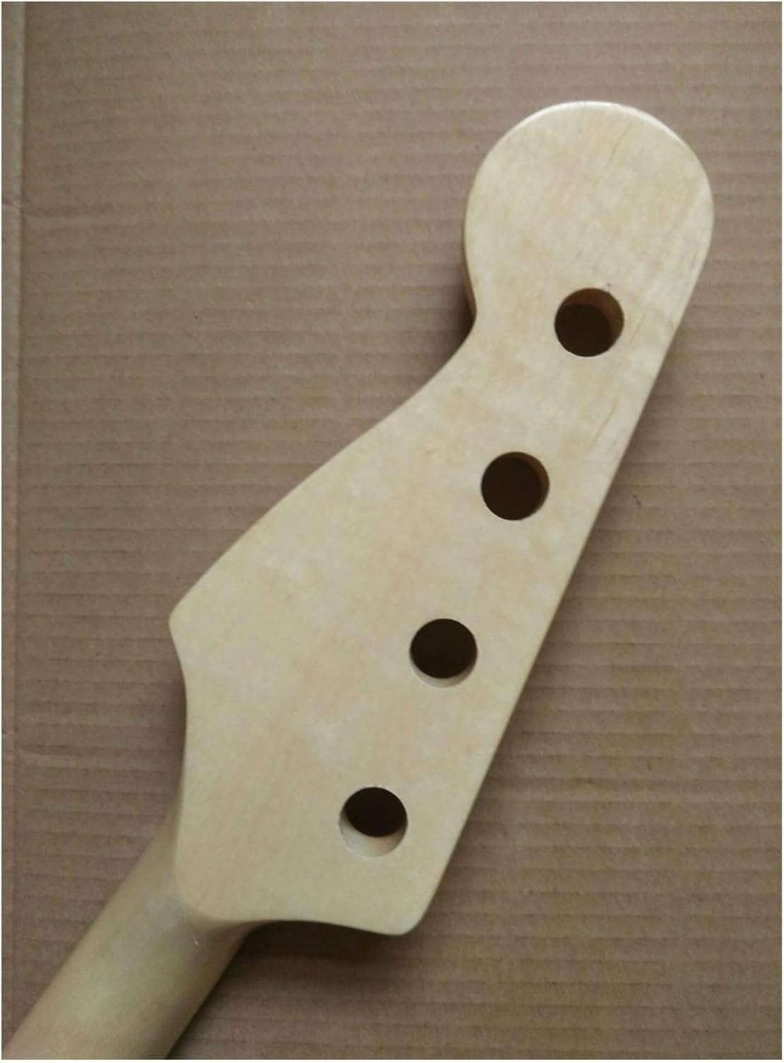 Unfinished J Bass Guitar Neck Replacement 20 Fret Electric Guitar Neck