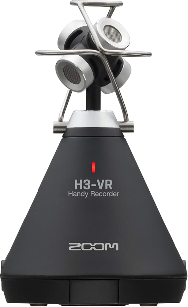 Zoom H3-VR 360 Degree Virtual Reality VR Ambisonic Array Audio Recorder