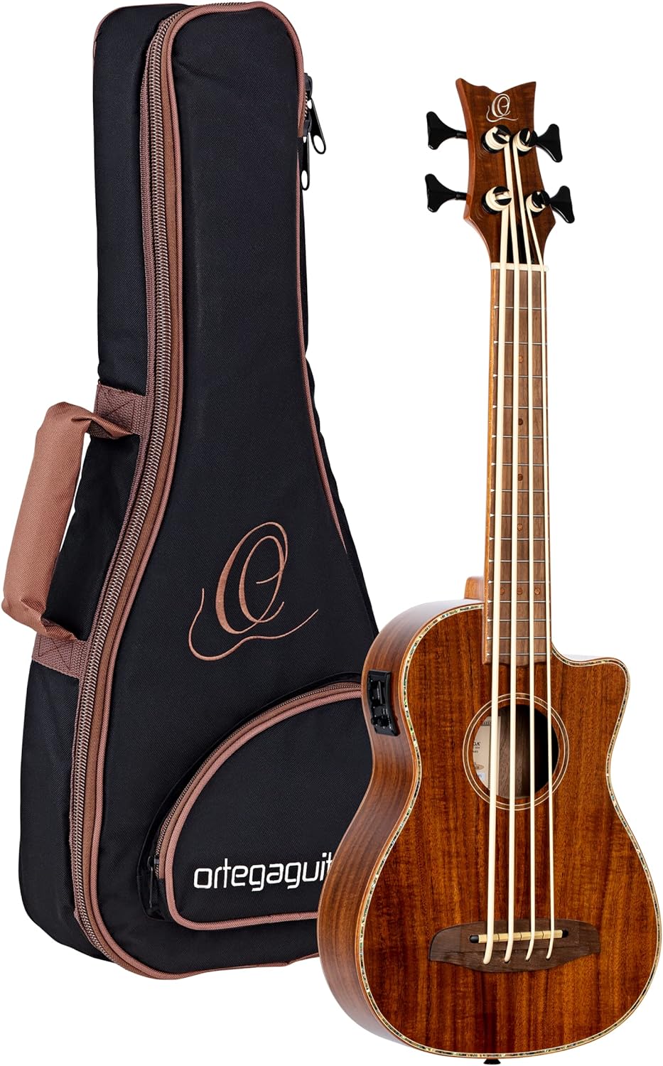 Lizard Series Acoustic-Electric Uke-Bass w/Bag