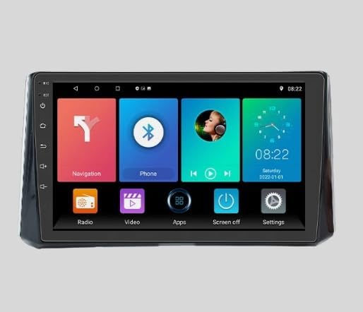 PHEZEN Car Stereo for Toyota Corolla 2018 2019 2020 2021 Built-in Carplay Android Auto 10in Car Radio Player with Bluetooth WiFi FM/AM/RDS SWC Split Screen + Backup Camera/Mic 4+64G