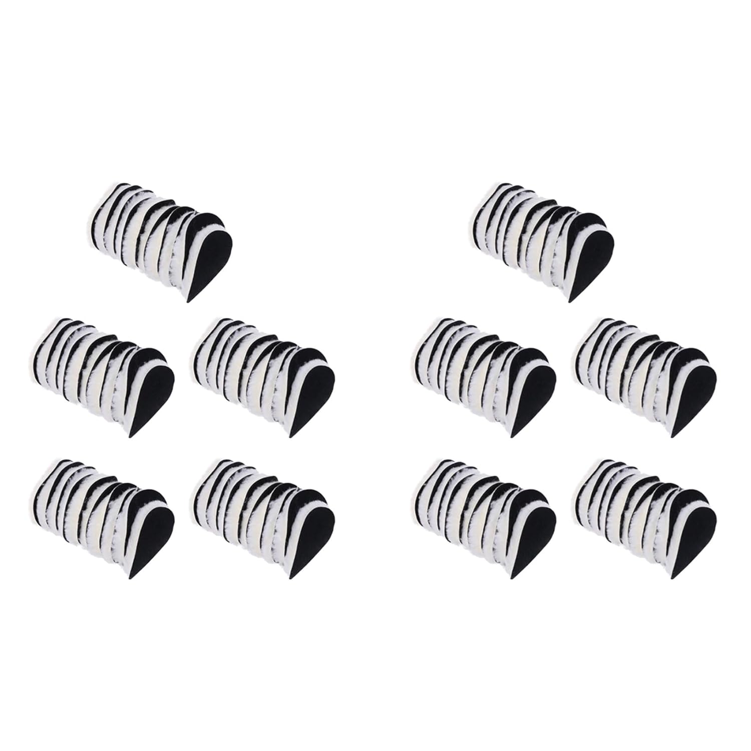 100 Pcs 125 mm Car Polishing Pad 5 Inch Inch Polish Waxing Pads Wool Polisher Bonnet Car Paint Care Wool Polishing Pad