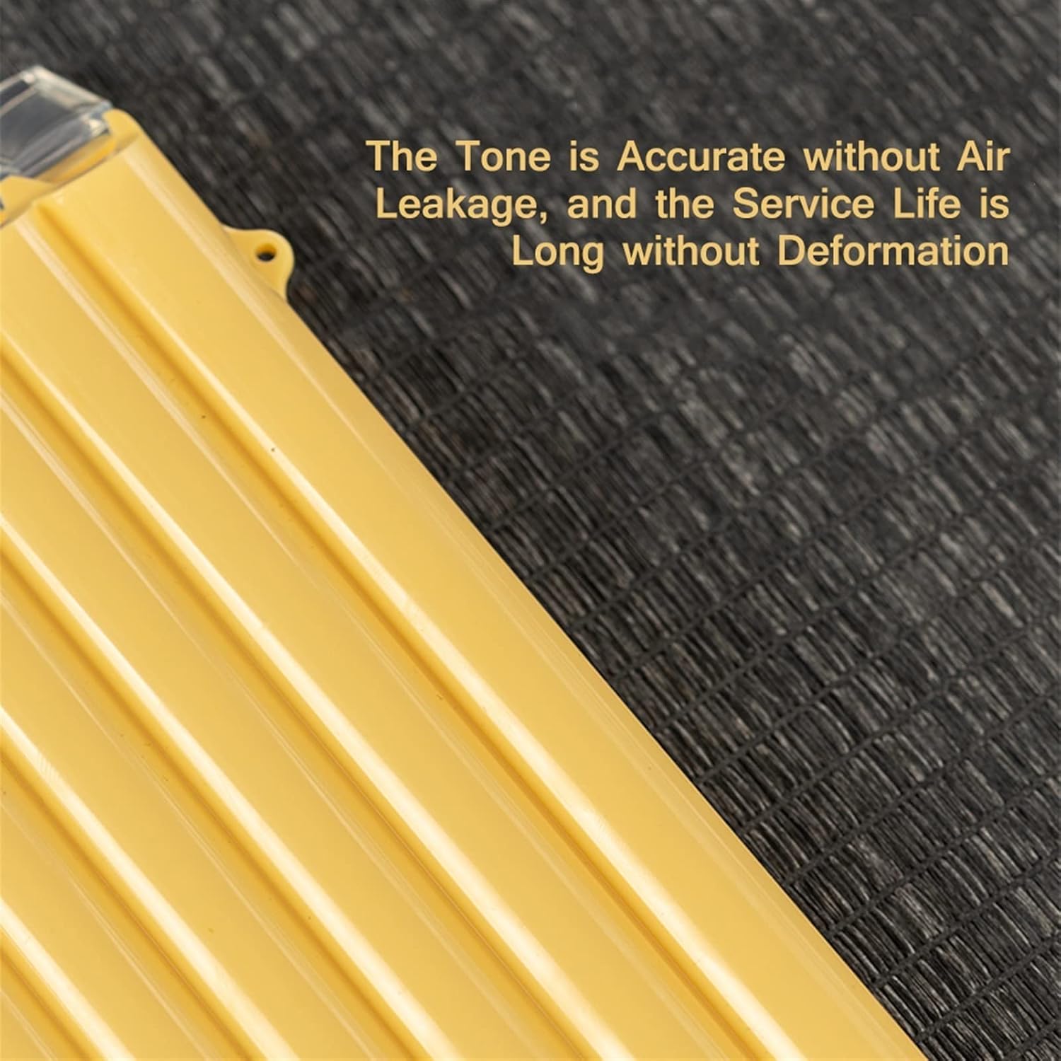 18-Pipe Pan Flute G-G3 Key Pan Pipes ABS Panpipes Chinese Traditional Woodwind Instrument with Bag (Color : 1)