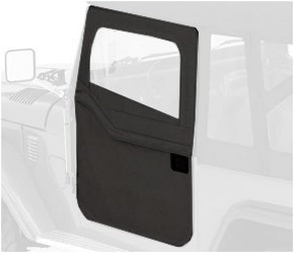 Bestop 5177415 Black Denim 2-Piece Fabric Doors for 1964-1984 Toyota Land Cruiser