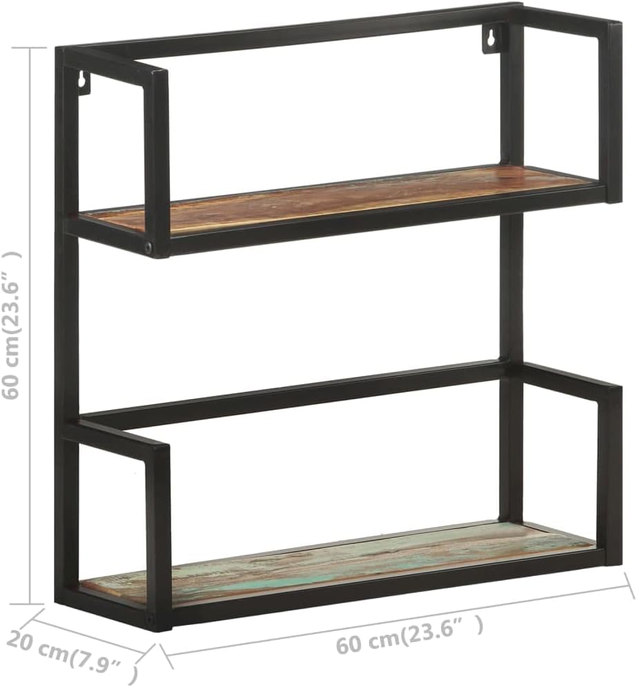 Wall Shelf,Shelves Wall Mounted Display Ledges Wall Shelf Hanging Wall Display Shelves for Living Room,Office 23.6