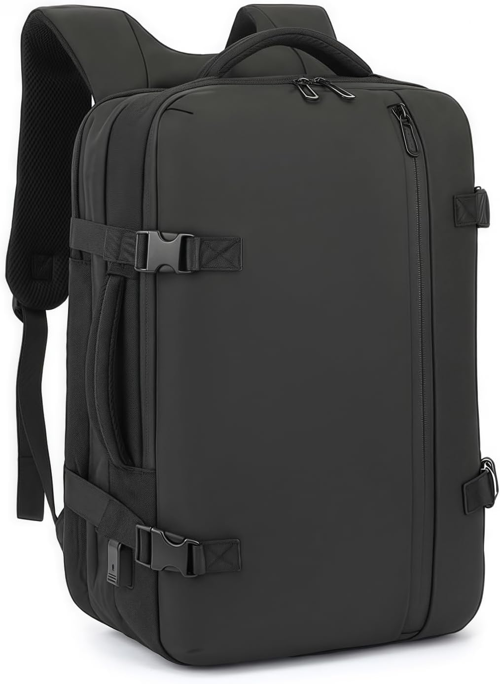 FOSA Vacuum Backpack For Travel, Vacuum Compression Backpacks, Expandable Backpack with USB Charging, Vacuum Compression Shoulder Bag For Travel Business