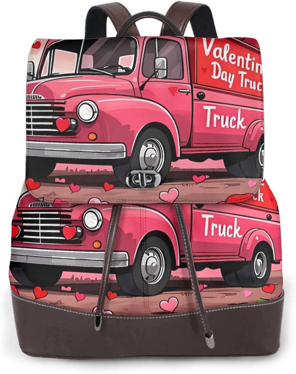 Valentine's Day for Womens Backpack Purse Microfiber PU Anti-theft Large Fashion Designer Travel Bag Ladies Shoulder Bags