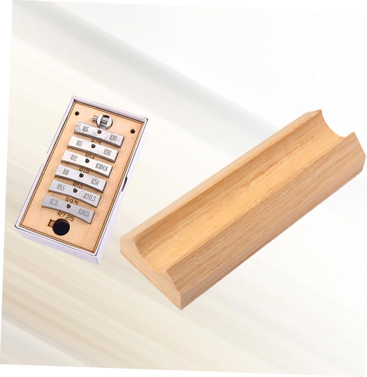 13pcs Guitar Setup Kit Fret Press Caul Insert for Electric Acoustic Bass Guitar Luthier Tool