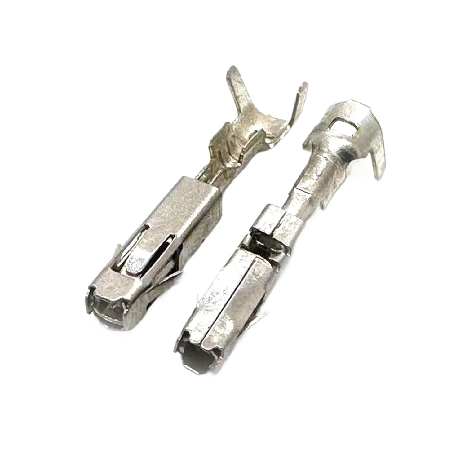 FENG GUO 50 Pcs 1.5 Mm Car Brass Crimping Copper Terminal Splice Pin Fit Compatible Automotive Wiring Harness Connector DJ211F-1.5A(Purple,1000 Pcs)