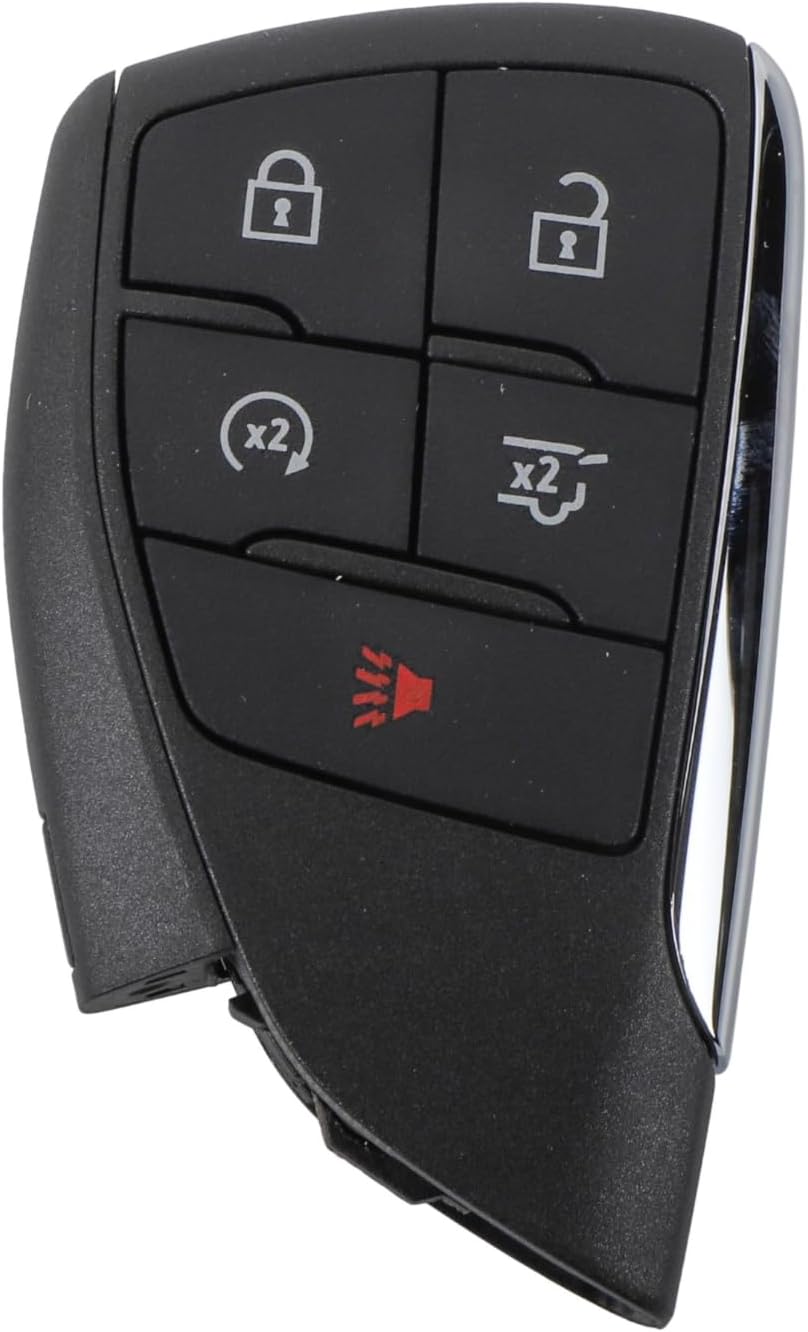 GM Genuine Parts 13548435 Remote Control Door Lock and Theft Deterrent Transmitter - Black, Push Button Switch, Automatic Operation