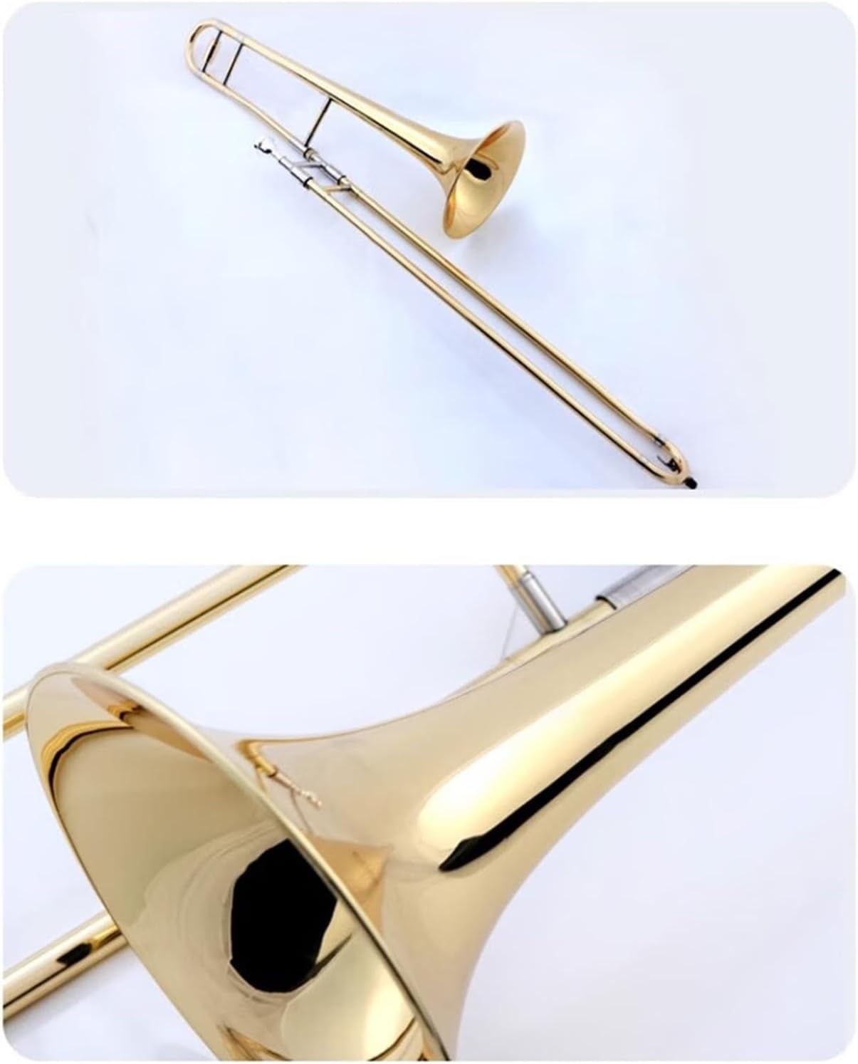 Professionals euphonium B Flat Tenor Trombone Beginner Professional Examination Band Brass Instrument