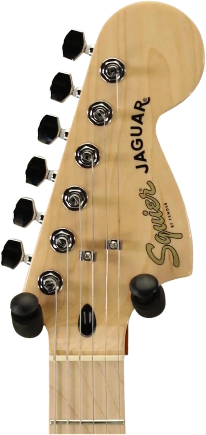 Squier FSR Affinity Jaguar Electric Guitar Vintage Tremolo Short Scale Body (Right Handed, Graffiti Yellow)