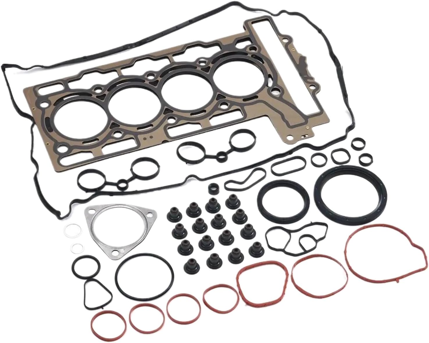 Engine Rebuild Repair Overhaul Gasket Seal Kit Compatible with 1. 6T Models Fitting Cooper S JCW R55 R56 R57 R58 R59 N14B16A N14B16C