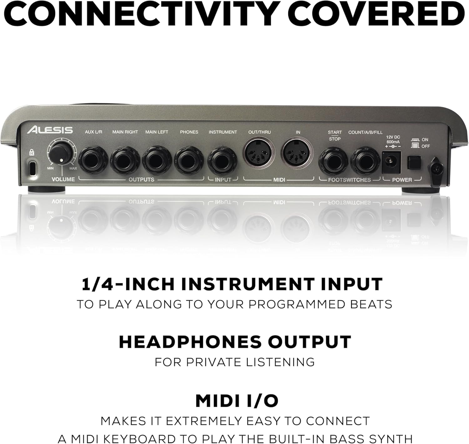 Alesis SR-18 - Studio-Grade Standalone Drum Machine With On-Board Sound Library, Performance Driven I/O and In-Built Effects/Processors