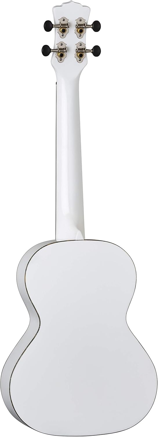 Luna Guitars Hau Snow White 4-String Tenor Ukulele with Gigbag (UKEHAUT)