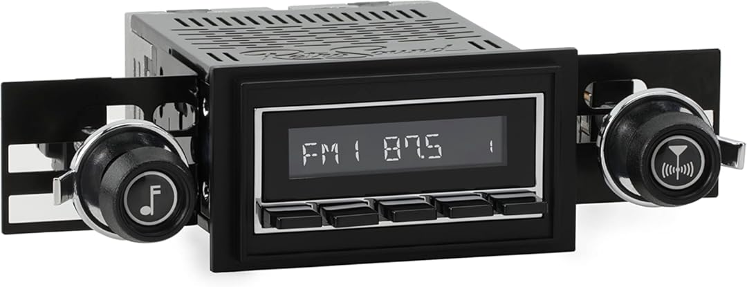RetroRadio Compatible with 1972-76 Chevrolet Corvette Features Include Bluetooth, USB, AM/FM HCB-M2-218-37-73C
