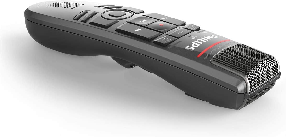 Philips SpeechMike Premium Air Wireless Dictation USB Microphone, Push-Button