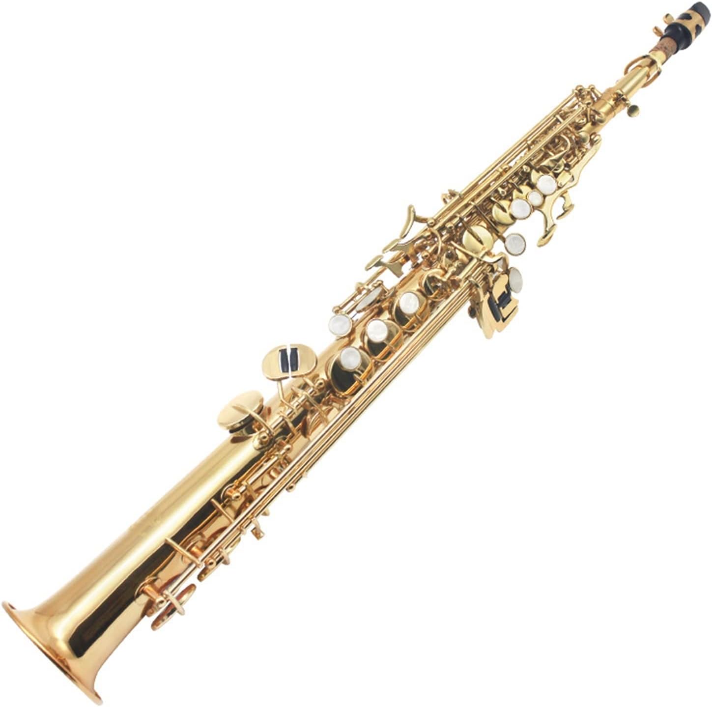 B Flat Saxophone Straight Pipe Saxophone Western Wind Instrument Beginner Professional Playing Professional Saxophone