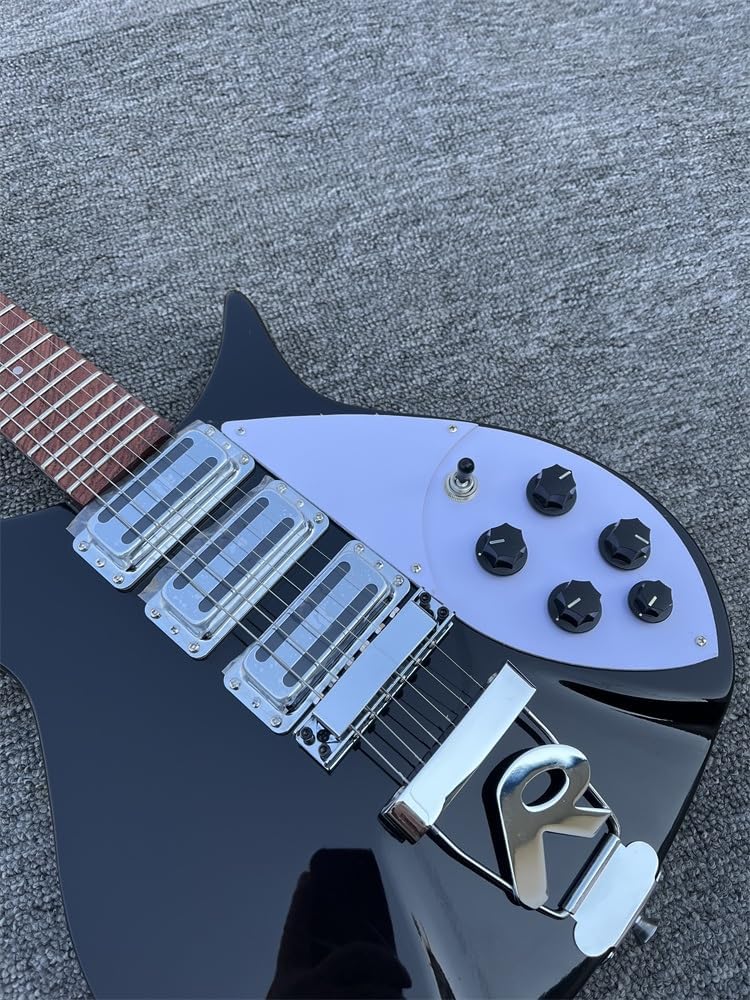 Custom 325 electric guitar 6-string electric guitar, Black paint 527-string pitch, R bridge