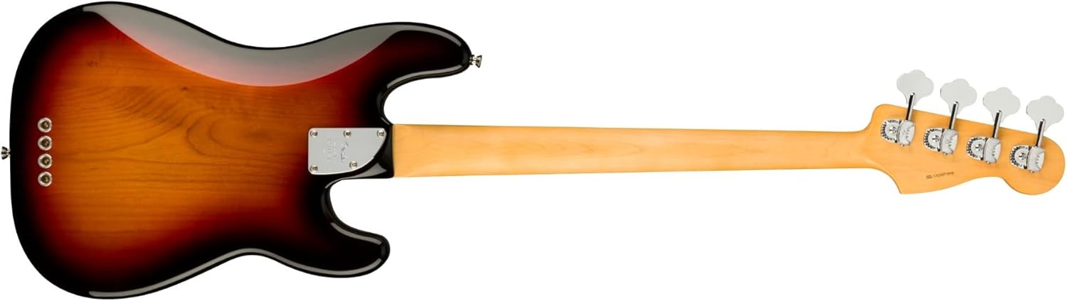 Fender American Professional II Precision Bass, 3-Color Sunburst, Left-Handed, Rosewood Fingerboard