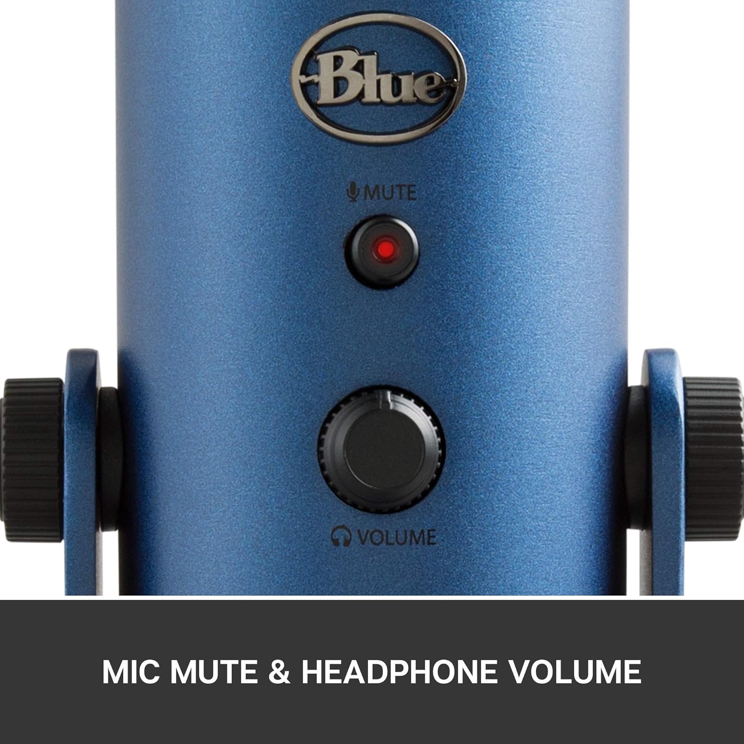 Blue Yeti USB Microphone - Midnight Blue (Renewed)