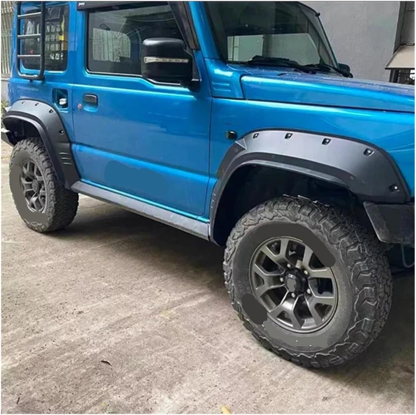 fender flares universal car， 4PC/Set Car Fender Flaps Wheel Arch Protector Fender Flare Mud Flap Splash Guards Arch Wheel Eyebrow Compatible For Suzuki Jimny JB64 2018+
