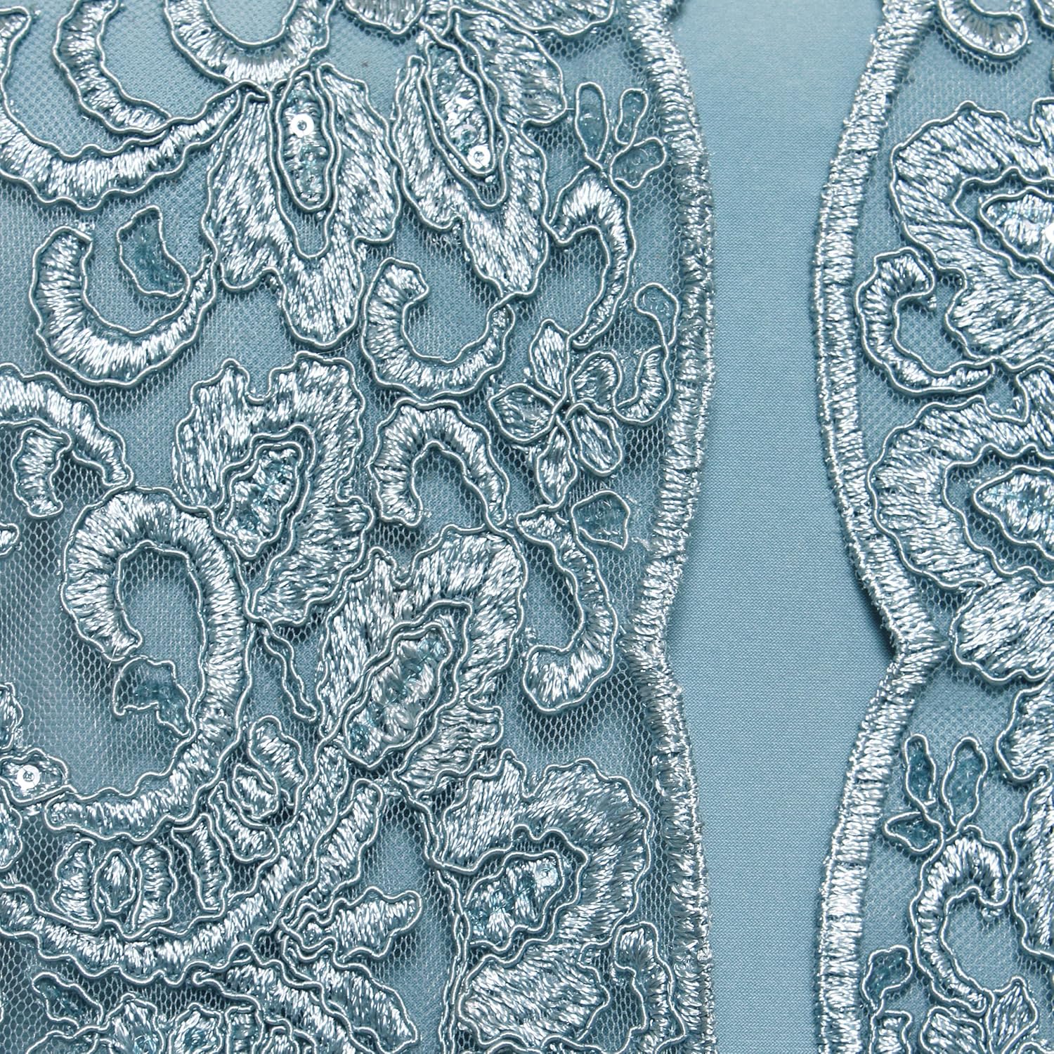 Alex Evenings Women's Short Embroidered Jacket Dress, Perfect for Wedding Guest, Formal Events (Petite and Regular Sizes), Vintage Teal, 10P