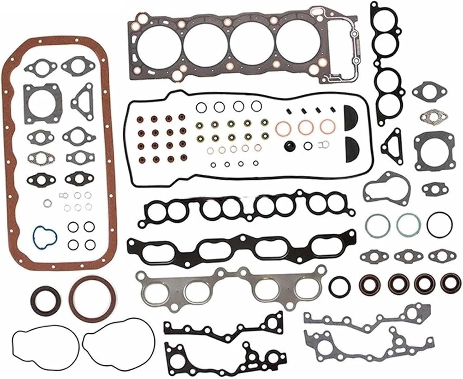 3RZFE 2.7 HS9465PT-2 HS9465PT-3 CS9465 Engine Overhaul Gasket Seals Kit 94-04 Compatible with Toyota 4Runner T100 Tacoma 2.7L DOHC 3RZFE