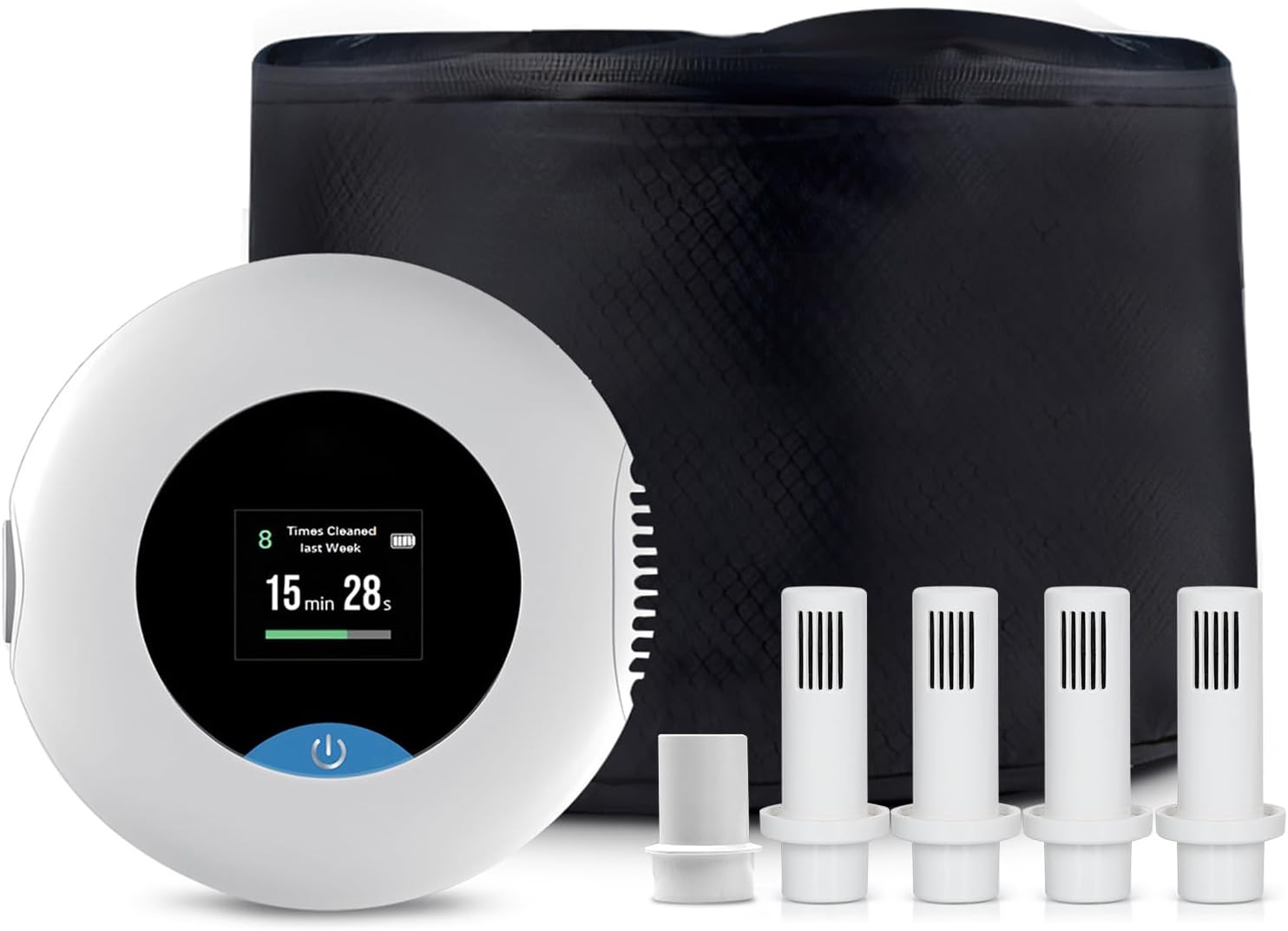 Multi-Function Cleaner Upgraded Cleaning Kit for Virtuclean Machine with 4PCS Filters | 100% Waterless | One-Step Sleep Equipment Maintenance | Easy, Efficient, and Time-Saving Operation