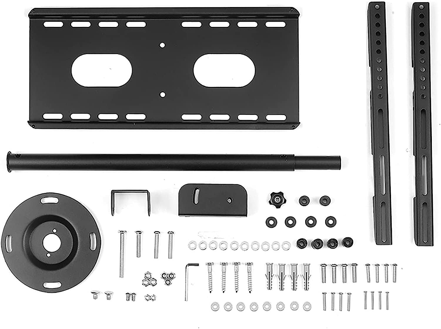 Display Bracket Tilt-Swivel TV Ceiling Mount Bracket, Display Wall Mount Support Frame, Fits Most 37-50 Inch Flat Screen TVs