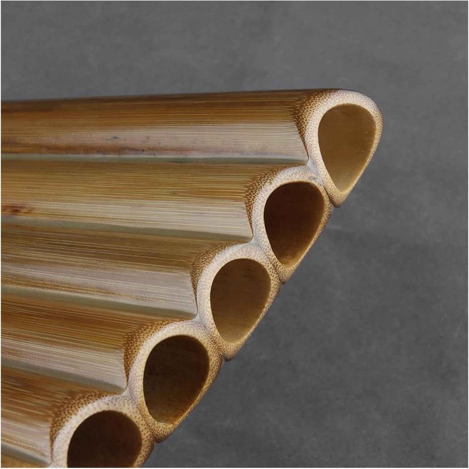 KESHUO 22 Pipes C Key Pan Flute Woodwind Instrument Bamboo Pan Flute Panpipes (Color : Right-Hand)