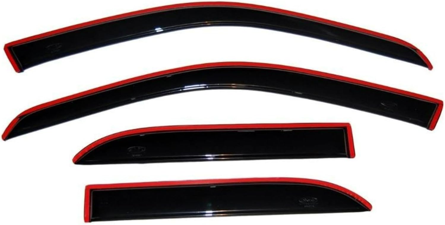 Auto Ventshade [AVS] In-Channel Rain Guards for 2006 - 2010 Dodge Charger | Window Vent Visors, 4 pcs. - Smoke | 194810