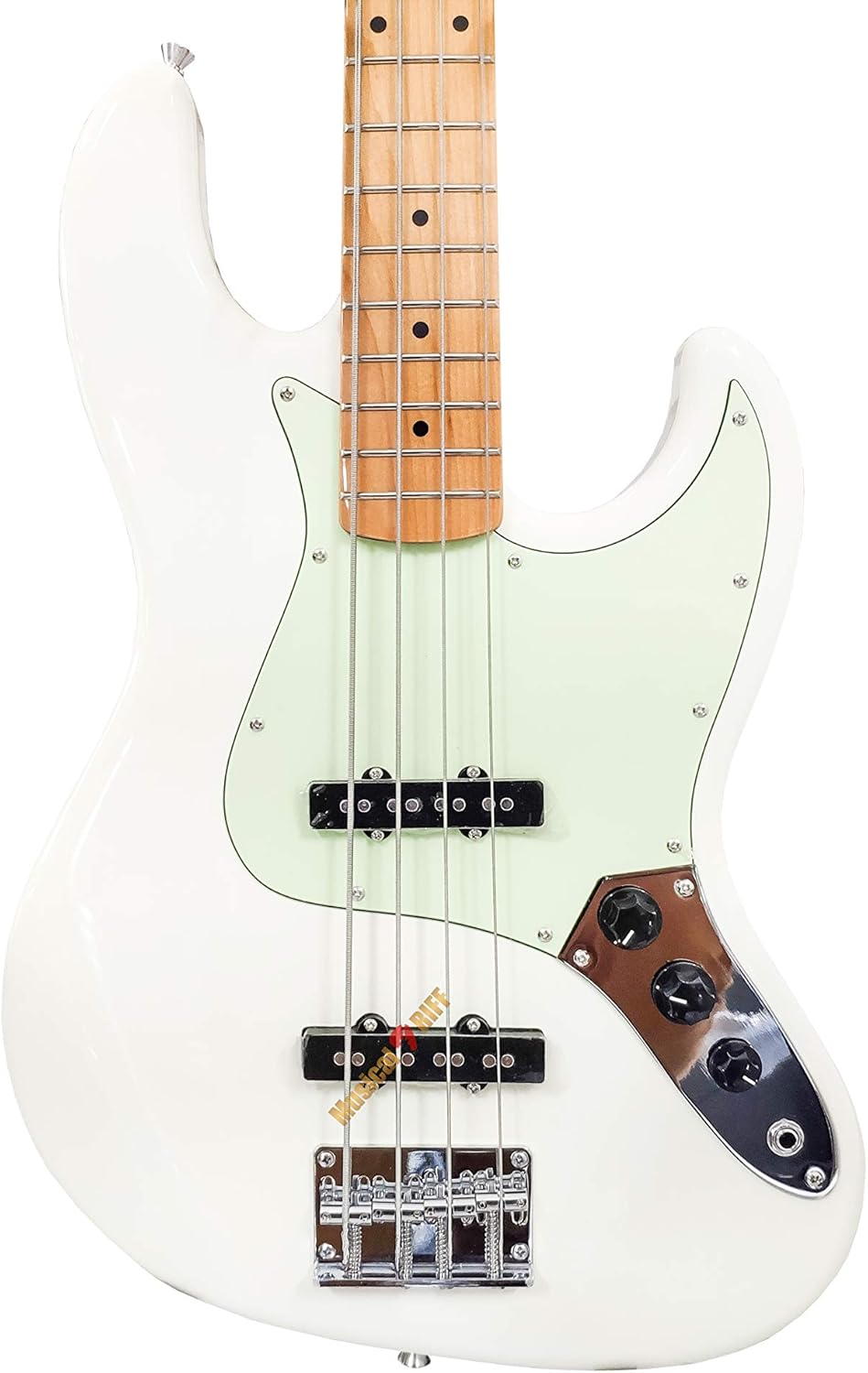 TAGIMA TW-73 ELECTRIC BASS GUITAR OLYMPIC WHITE