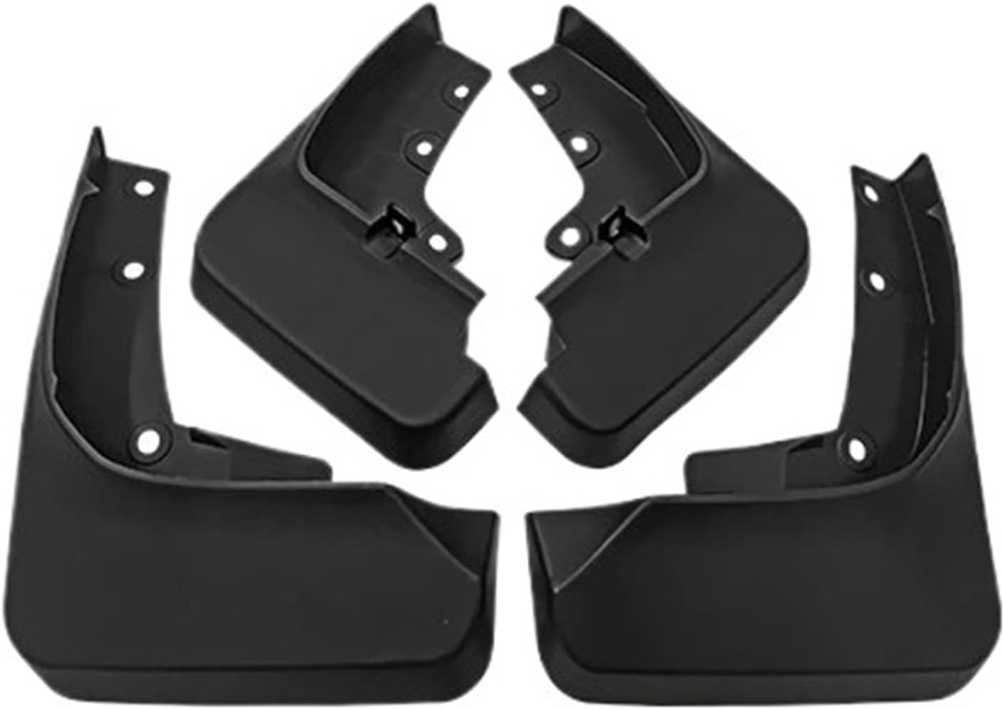 Car Mudguard Mudflaps Front and Rear Wheel Mud Splash Guards Compatible for Edge Sprot 2015-2018 20-22 ST-line Accessories(Army Green)