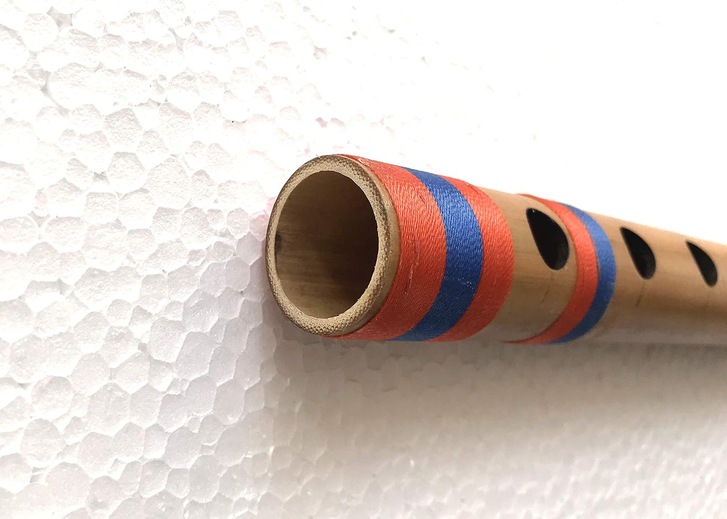 Professional Carnatic Venu Flute A# Sharp Bass Scale 56 CM 8 Holes South Indian Bansuri