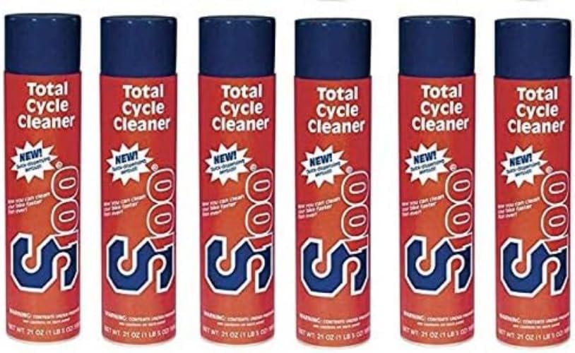 S100 12600A Total Cycle Cleaner Aerosol - 21 oz. (6 Pack)